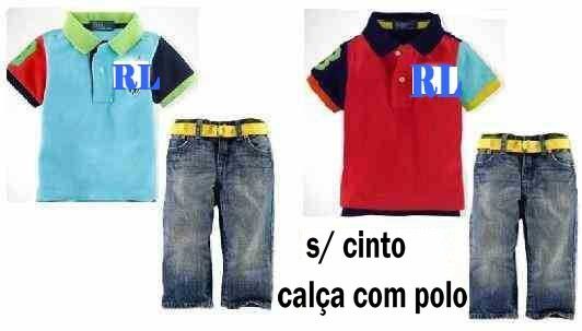 Conjunto com calça e polo!
